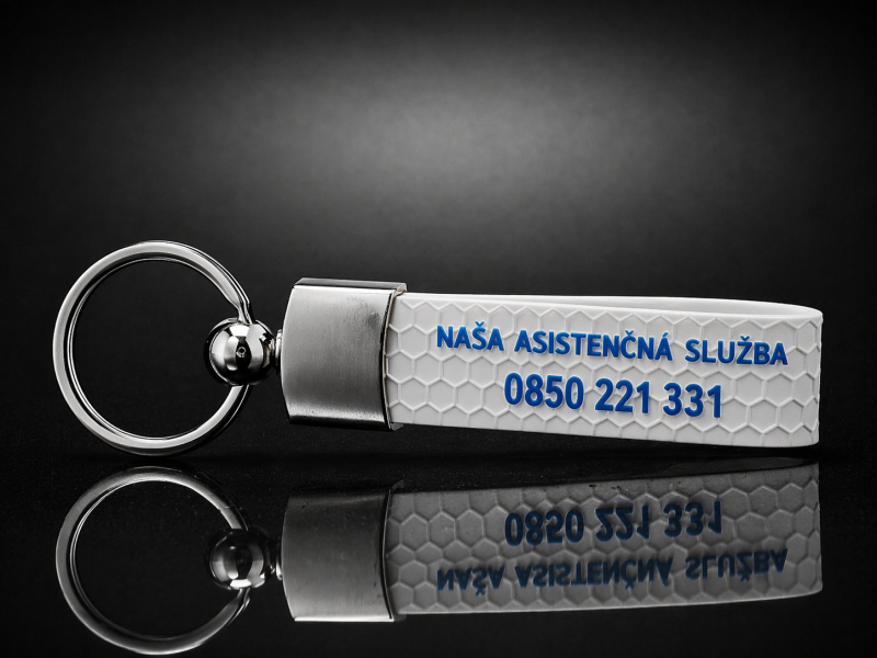 Silikonová klíčenka AUTO 3